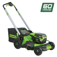Greenworks 60V Pro Brushless Self-Propelled Lawnmower (21″) 6Ah Kit